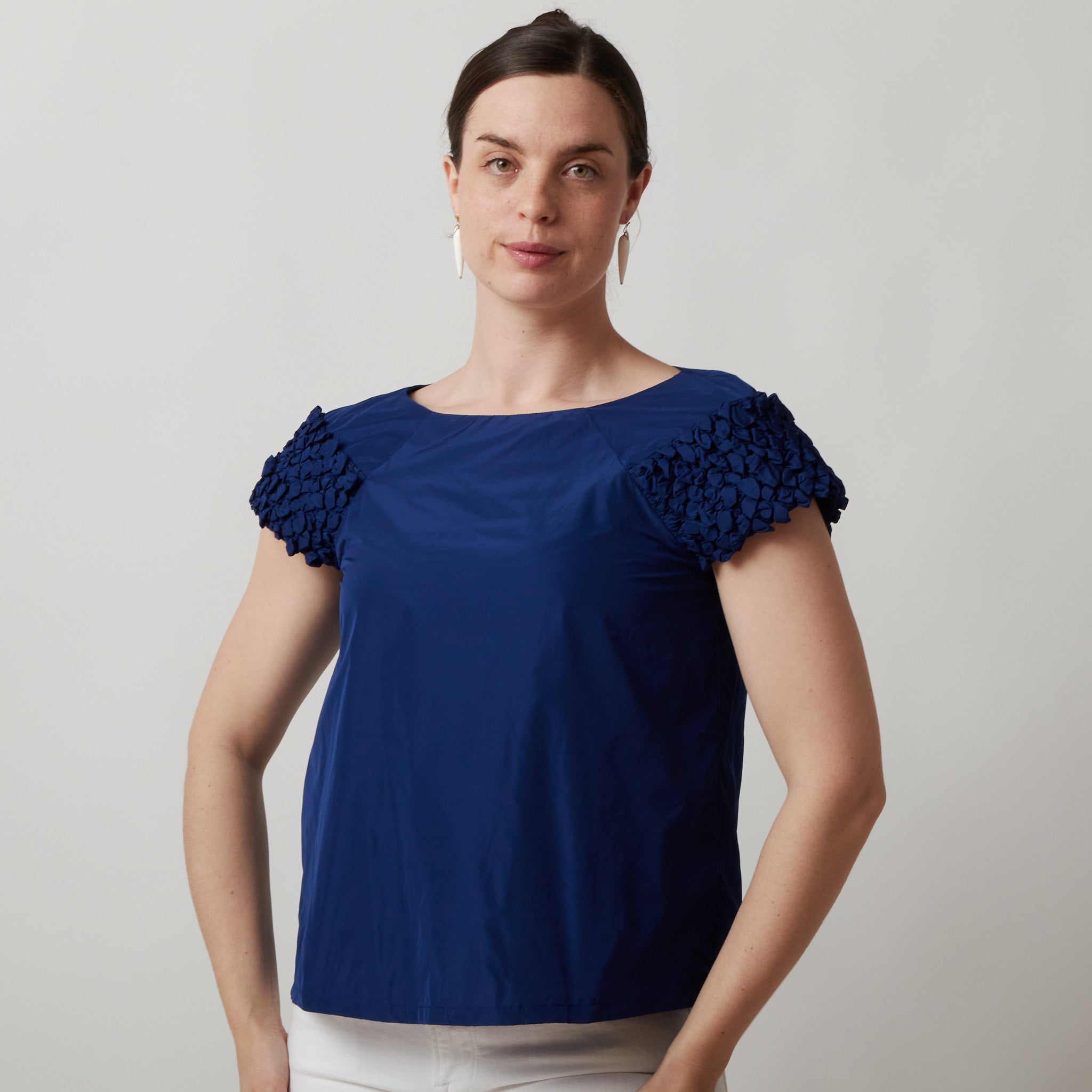 Katharina Hovman Ruffle Top – Atlantic Nantucket
