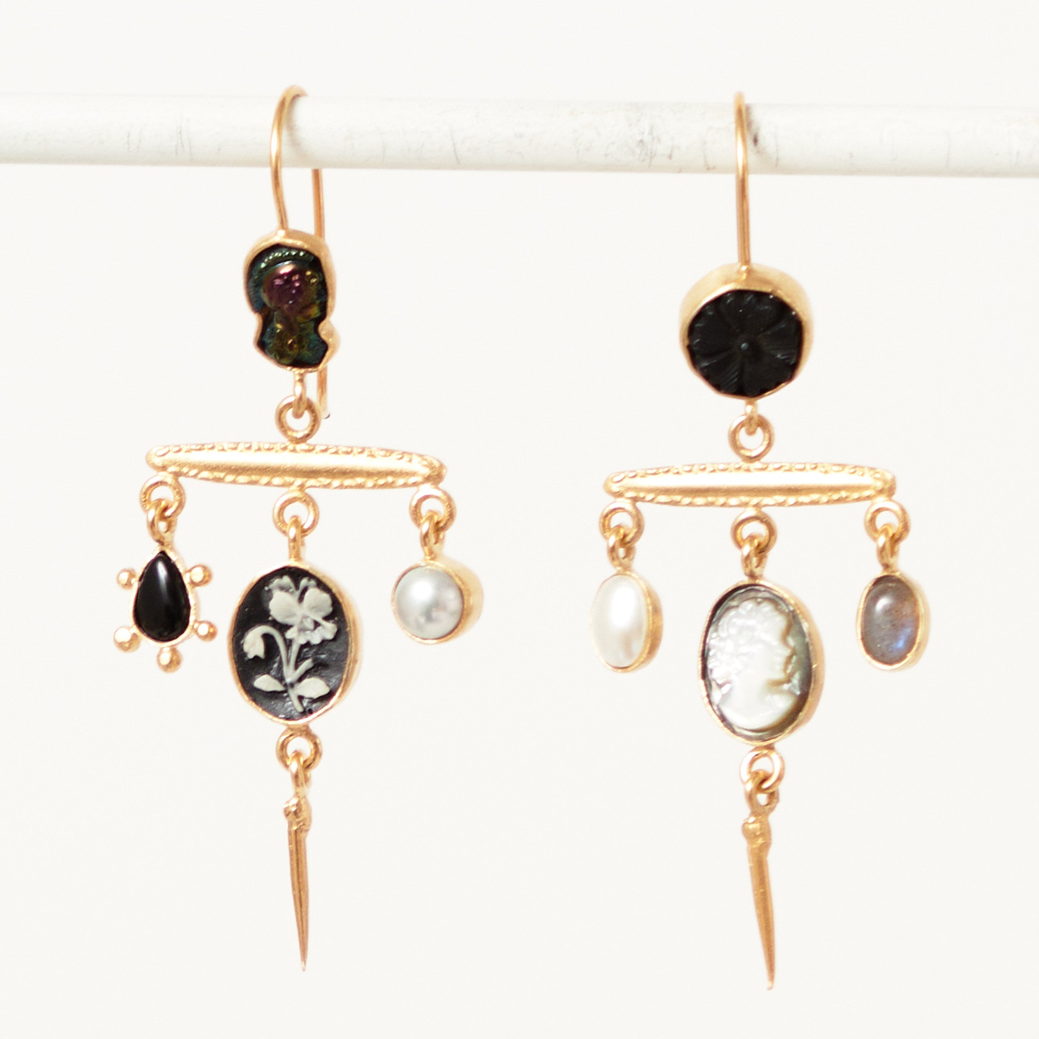 Grainne Morton Small Pin Drop Earrings – Atlantic Nantucket