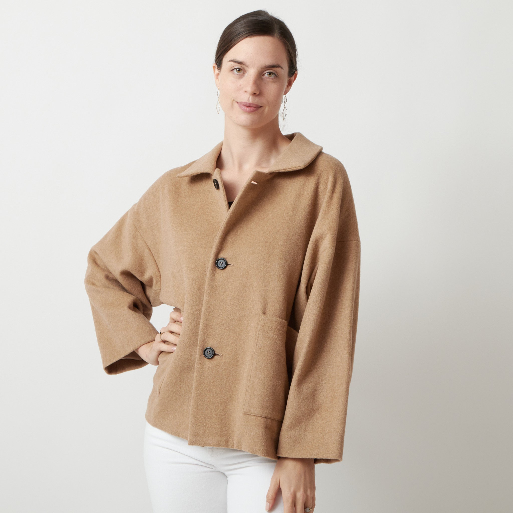 Ichi Antiquities Mosser Short Coat – Atlantic Nantucket