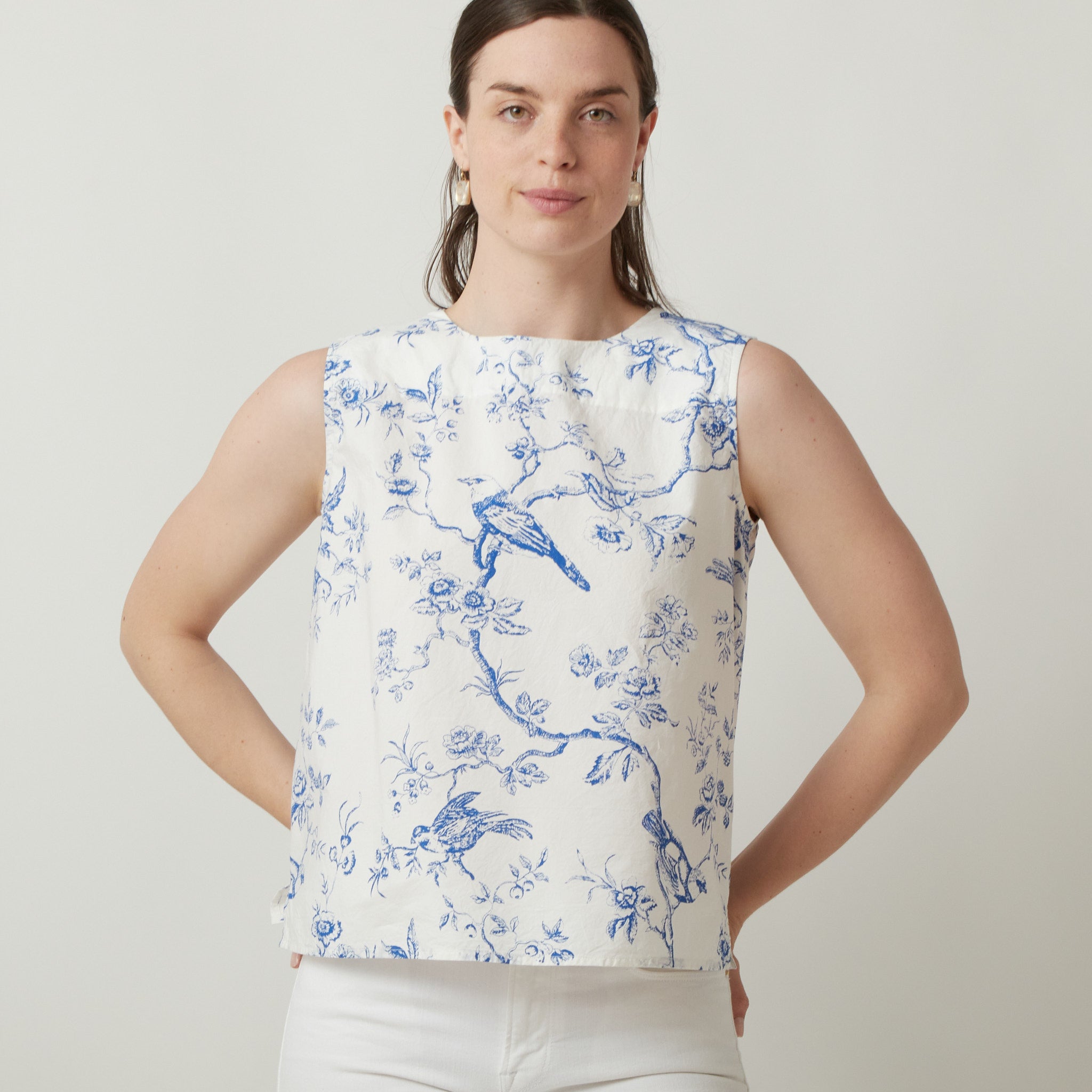 DIY Pattern for Boat Neck Tank Top