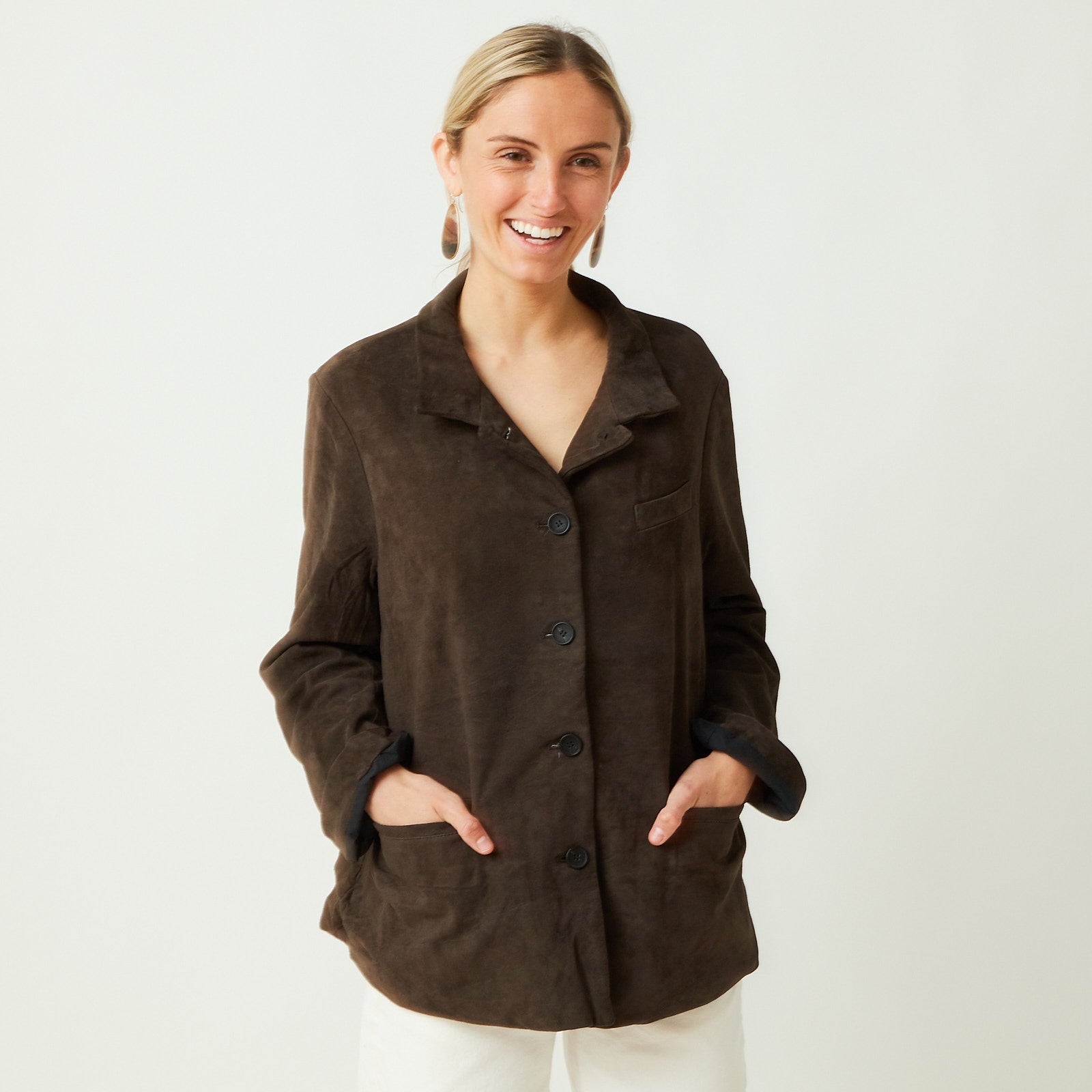 Bergfabel Suede Farmer Jacket – Atlantic Nantucket