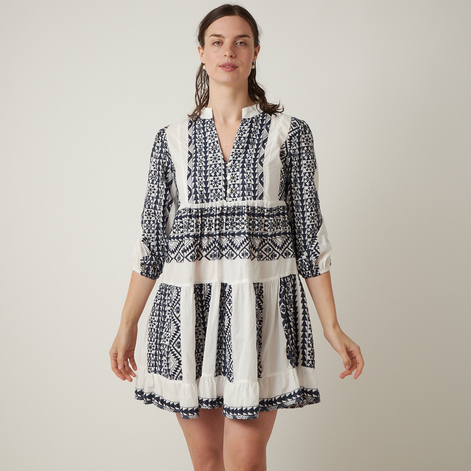Greek Short Arrow Dress  Atlantic Nantucket