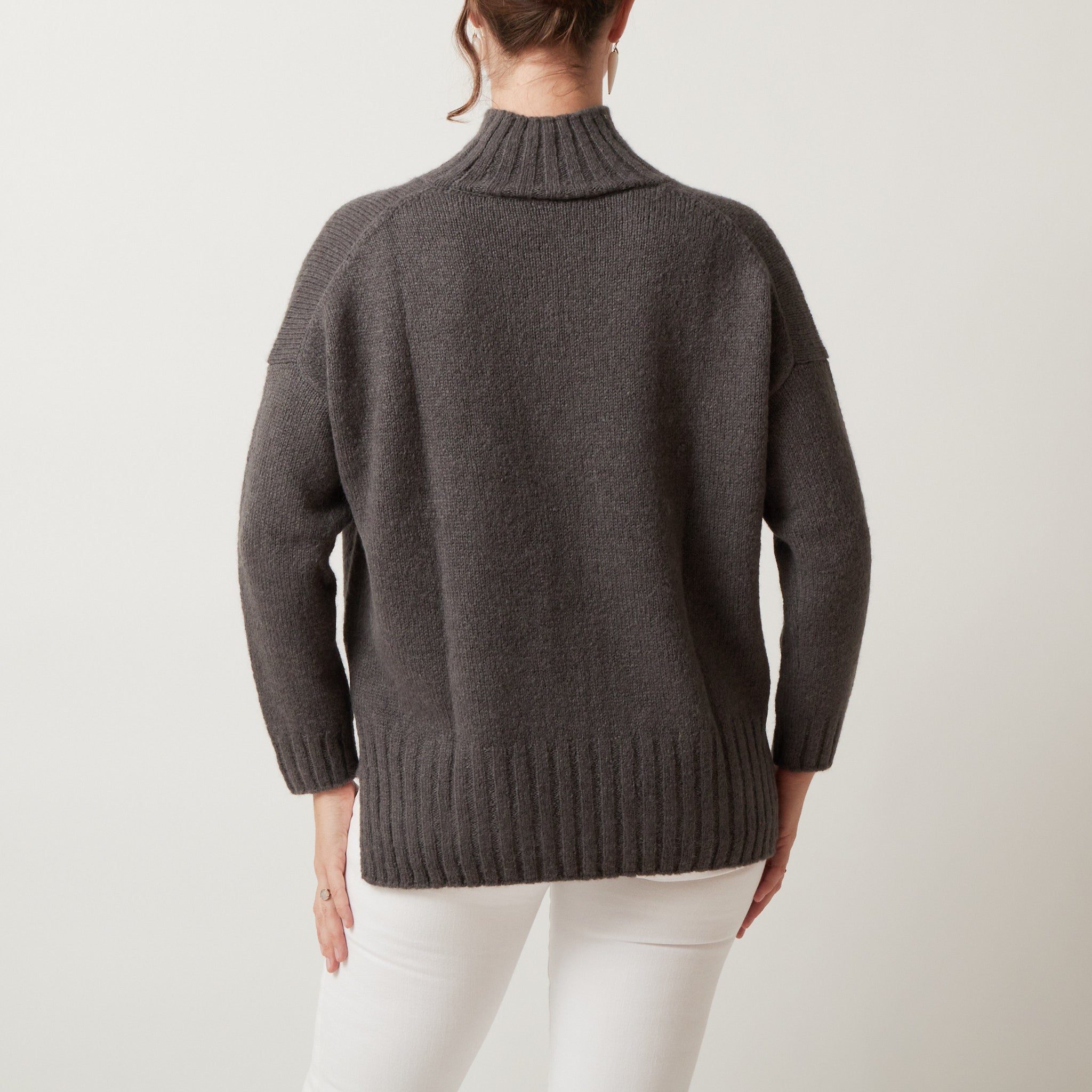 ニット+セーター evam eva - evam eva/ cashmere sable tweed turtle Evam Eva – Atlantic Nantucket