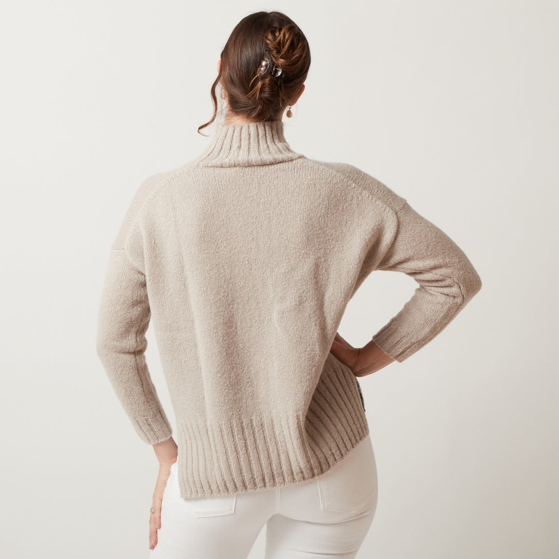 Evam Eva Raised Neck Pullover – Atlantic Nantucket