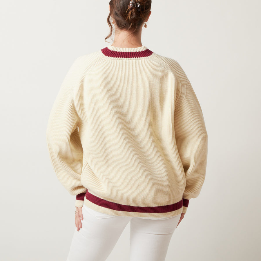 Sofie D'Hoore Mark Contrast Sweater