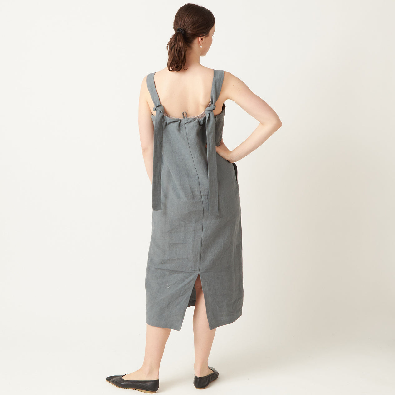 Arch The Linen Tie Dress