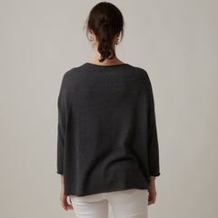 Evam Eva Cotton Wide Pullover – Atlantic Nantucket