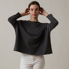 Evam Eva Cotton Wide Pullover – Atlantic Nantucket