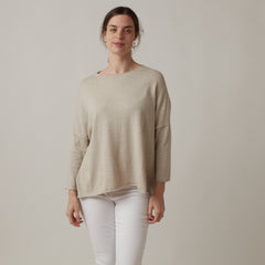 Evam Eva Cotton Wide Pullover – Atlantic Nantucket