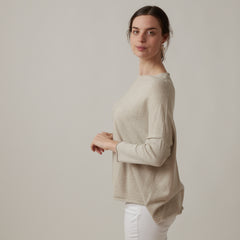 Evam Eva Cotton Wide Pullover – Atlantic Nantucket