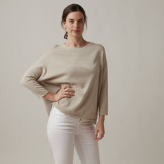 Evam Eva Cotton Wide Pullover – Atlantic Nantucket