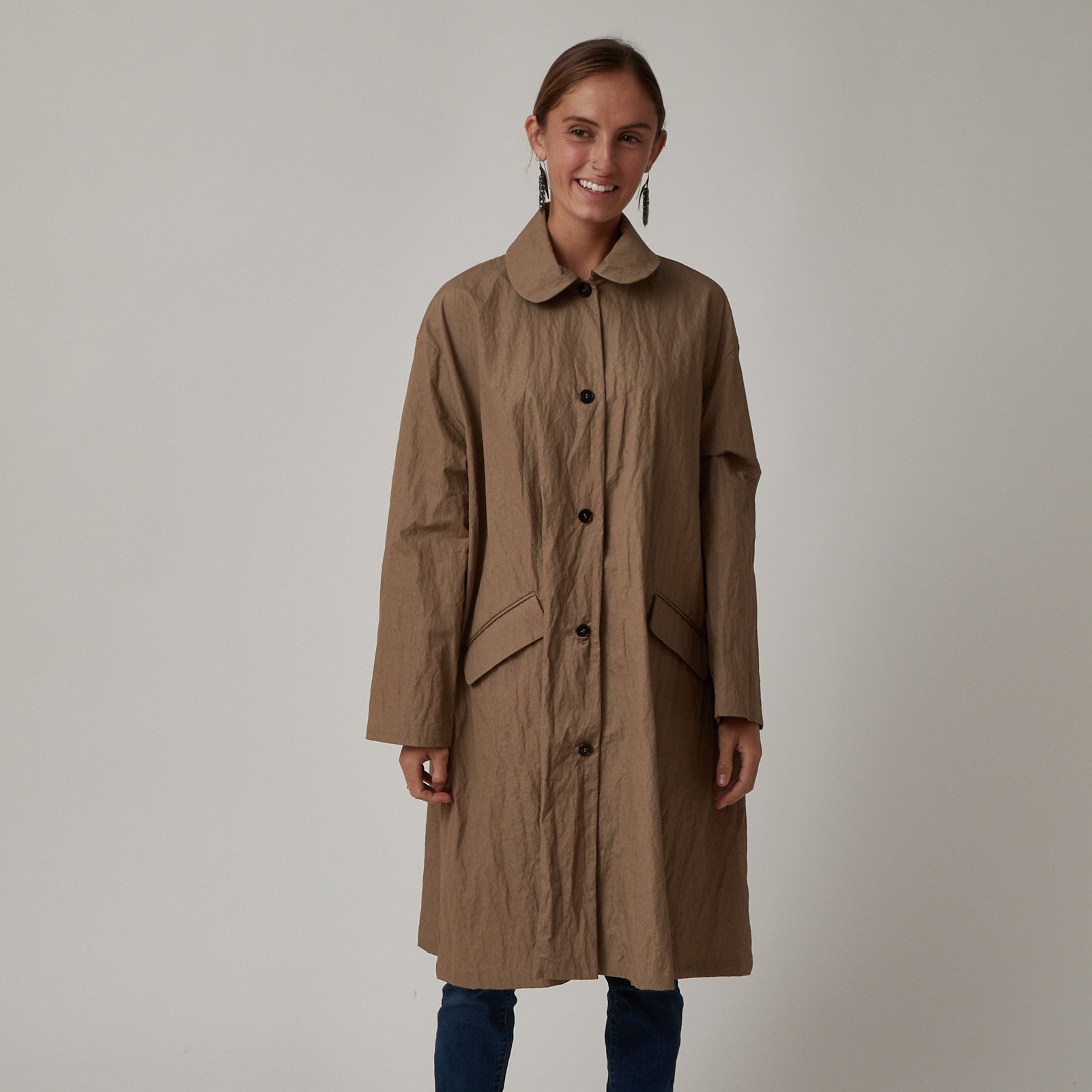 Apuntob Khaki Coat – Atlantic Nantucket