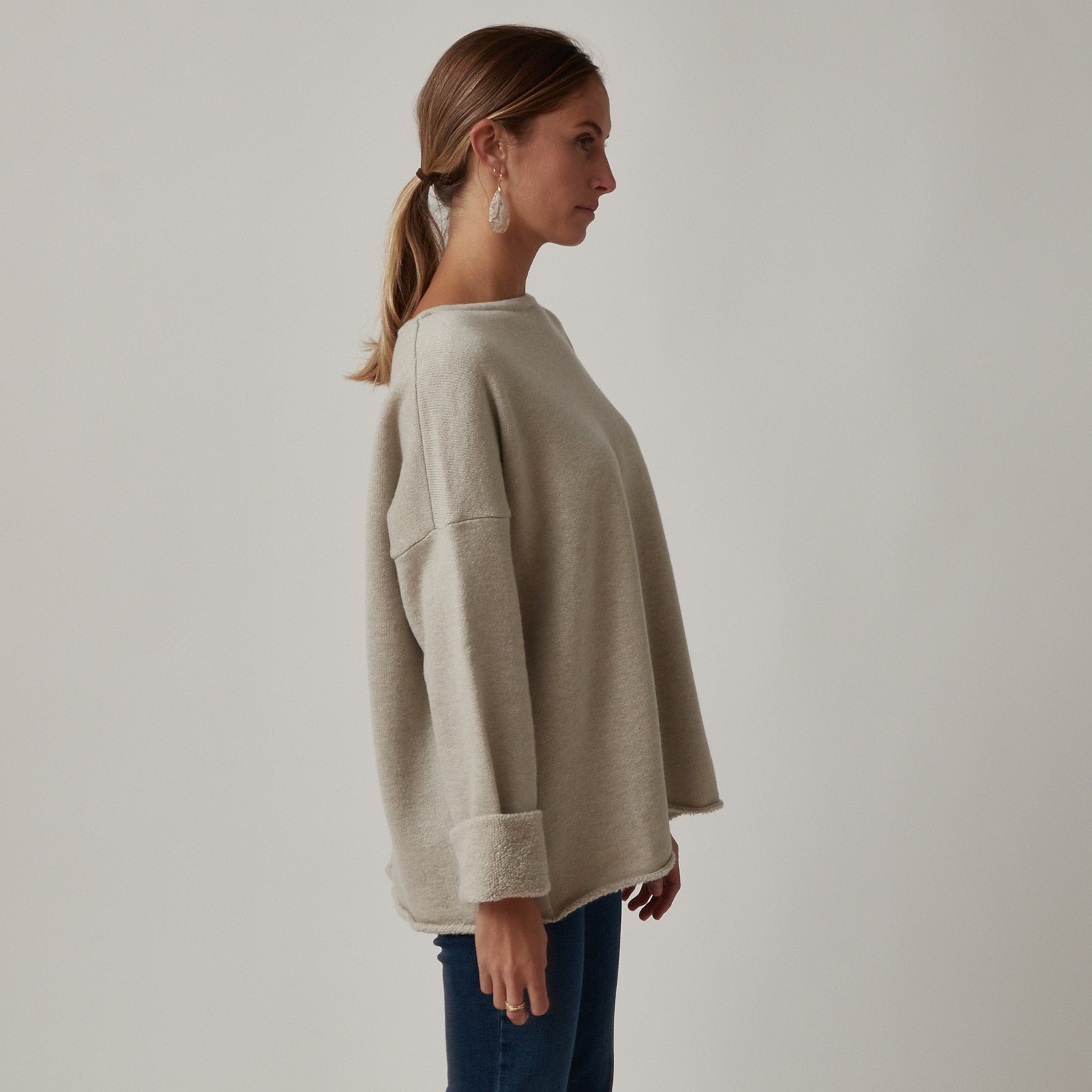 Evam Eva Wool Pile Pullover