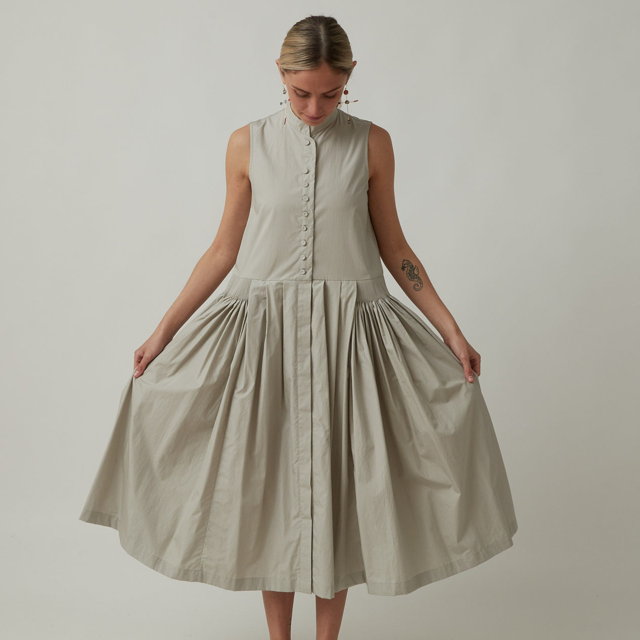 Ecole des Curiosites Clara Coat Dress