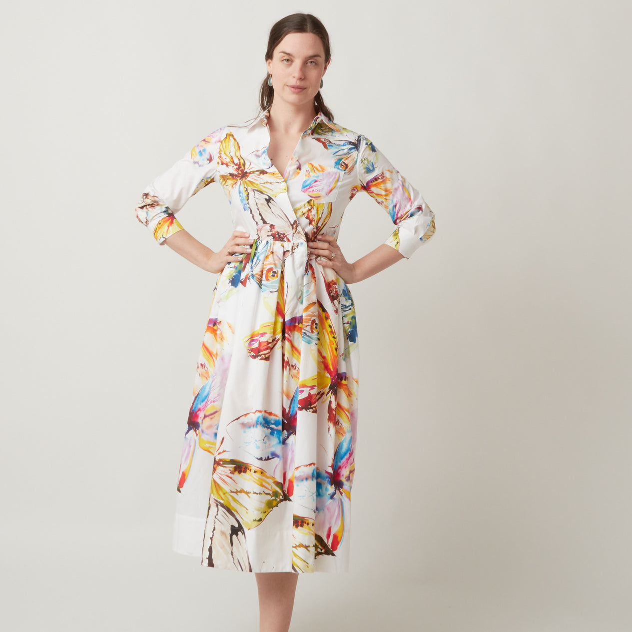 Sara Roka Elena Butterfly Dress