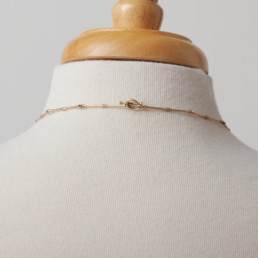 Annette Ferdinandsen 10k Bamboo Necklace
