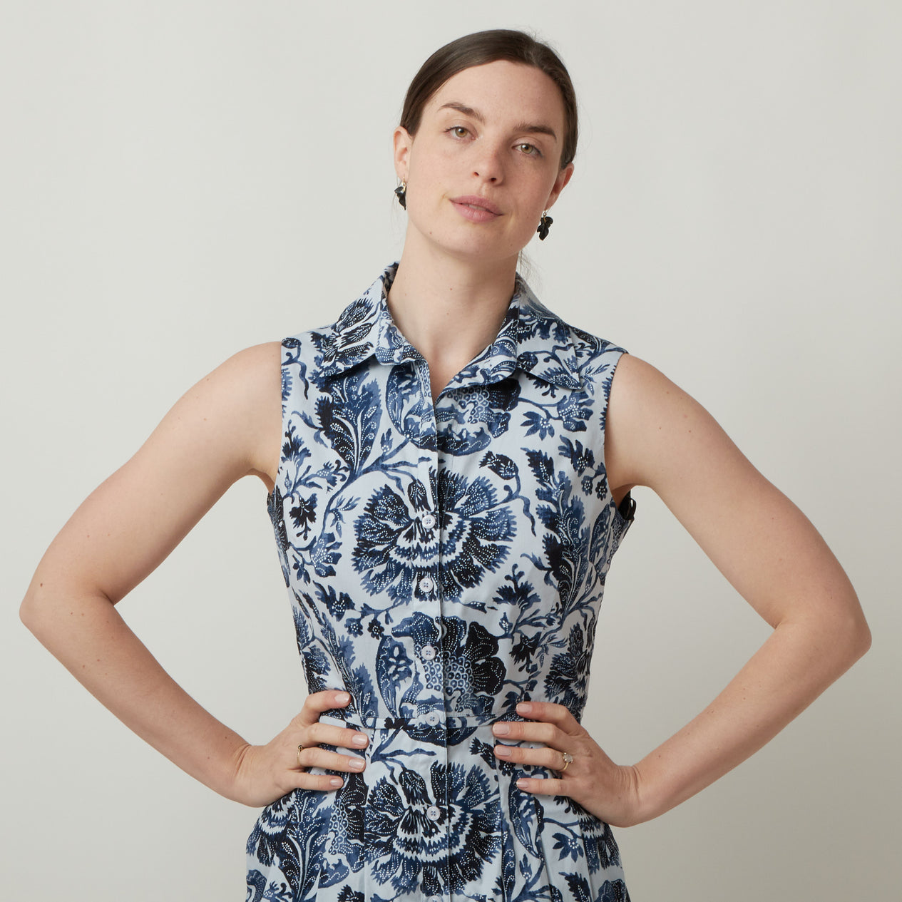 Samantha Sung Sleeveless Poppy Audrey Dress