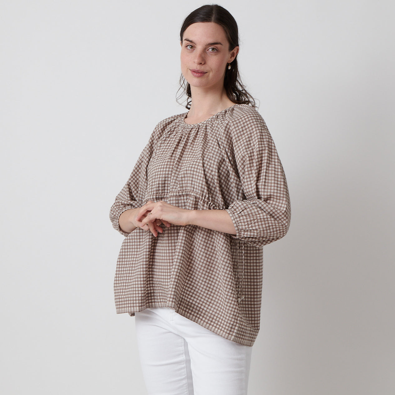 Bunon Gingham Top
