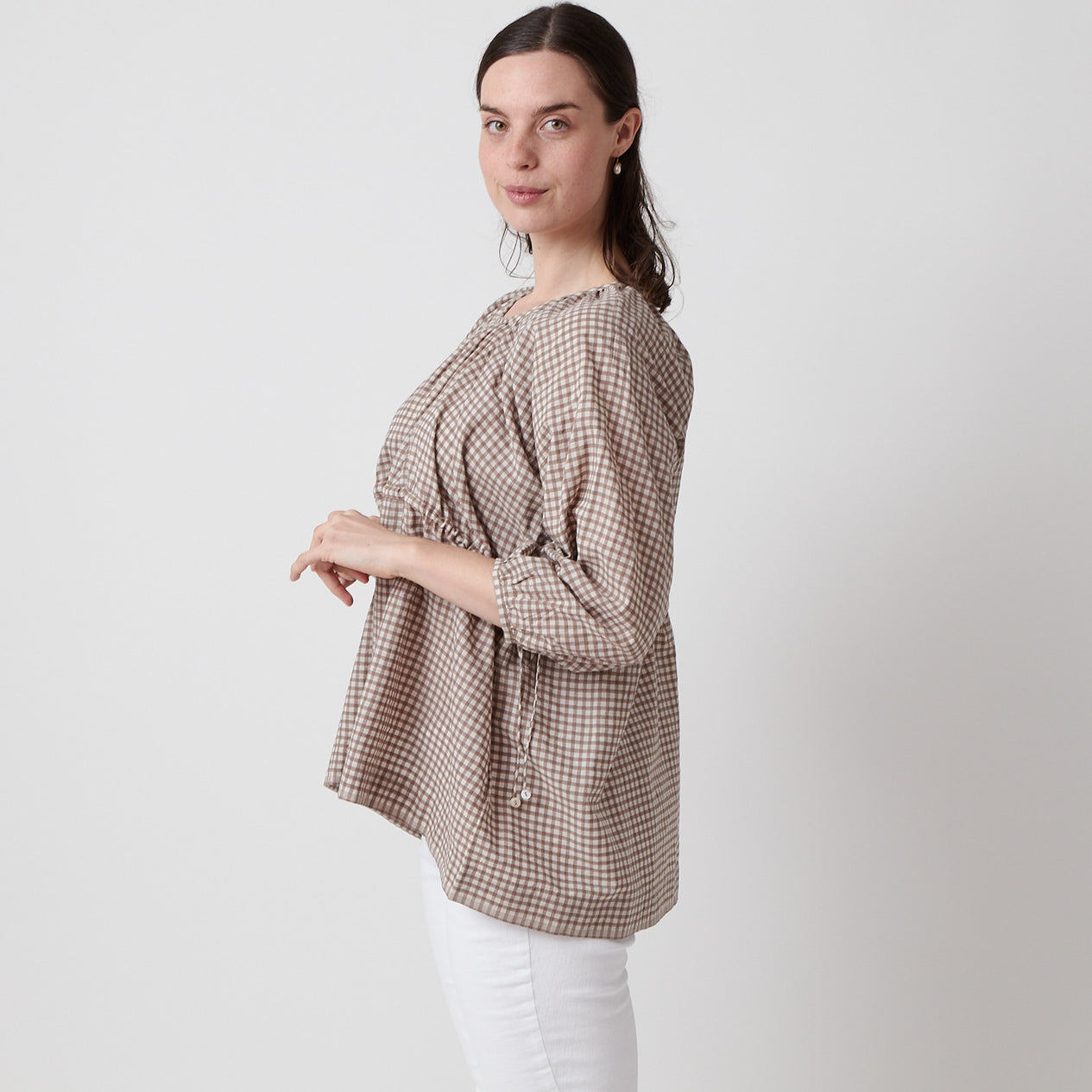 Bunon Gingham Top