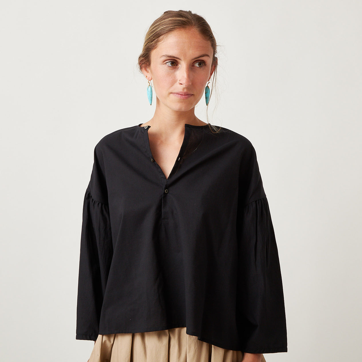 Ecole de Curiosities Basil Top
