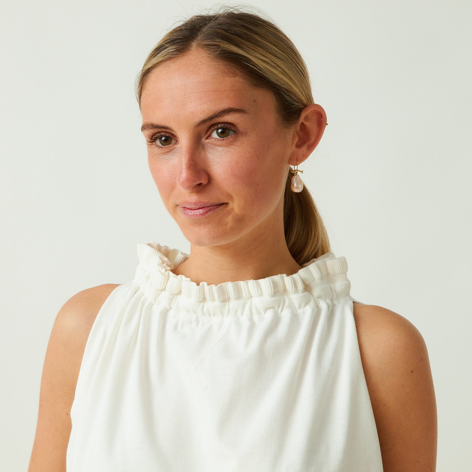 Atlantique Ascoli スウェット レディース Atlantique Ascoli Sleeveless Sweat Blouse – Atlantic Nantucket