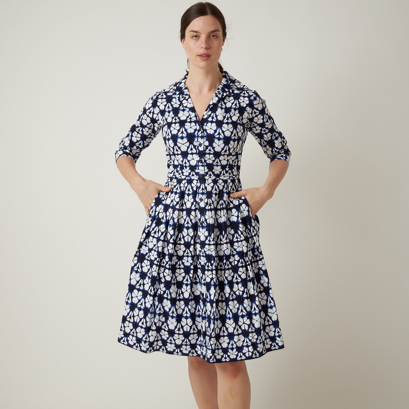 Samantha Sung Audrey Shibori Dress – Atlantic Nantucket