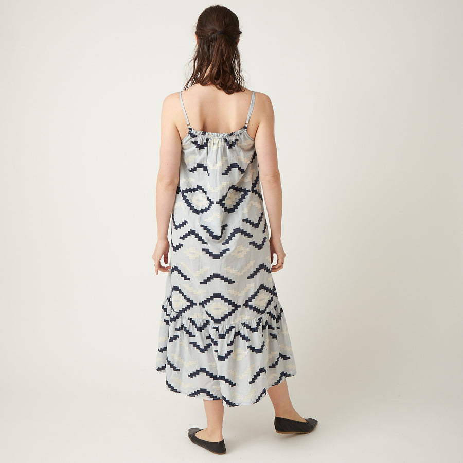 Greek Geometric Strap Dress – Atlantic Nantucket