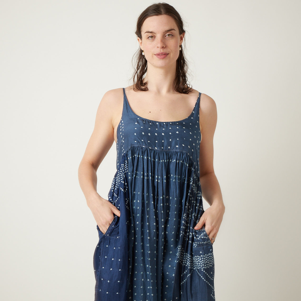 Injiri Silk Slip Dress