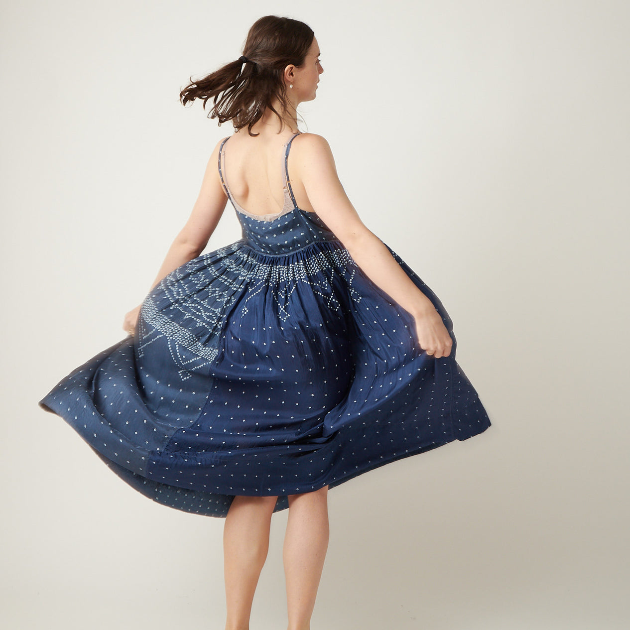 Injiri Silk Slip Dress