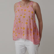 Injiri Pink Sleeveless Top Sale