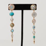 Grainne Morton Extra Long Drop Earrings