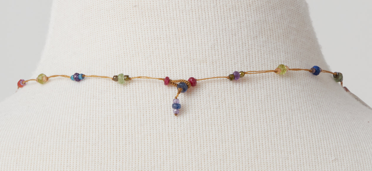 Tourmaline Bead Necklace